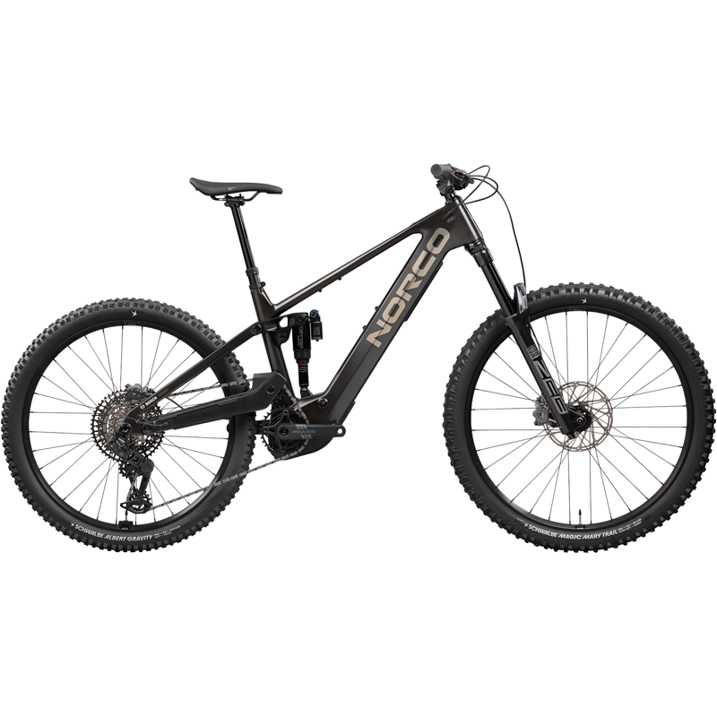 Balfes Bikes Norco Sight VLT CX C2 29 27.5 Inch Electric Full Suspension Mountain Bike 2027 in Raw Black | Free postage over £30, £10 off first order, price match & 0% finance.
