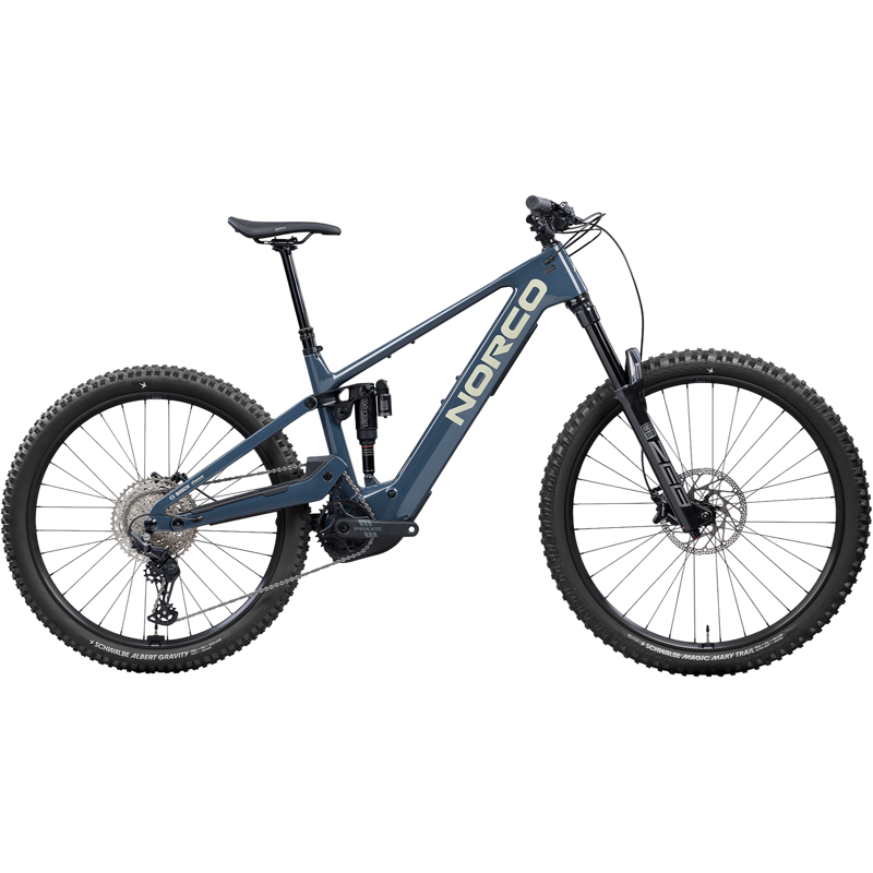 Balfes Bikes Norco Sight VLT CX C3 29 27.5 Inch Electric Full Suspension Mountain Bike 2027 in Grey Blue | Free postage over £30, £10 off first order, price match & 0% finance.