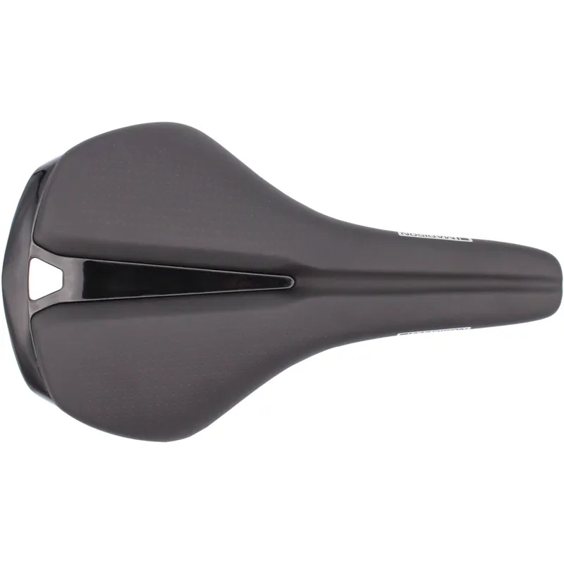Madison Flux Aero Short Alloy Titanium Rail Saddle in Black-2