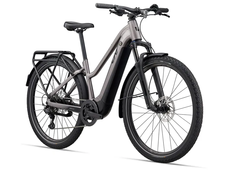 Liv Amiti-E+ 3 Electric Hybrid Bike 2026 in Early Espresso-1