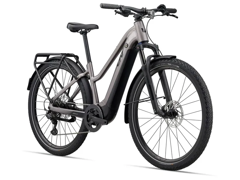 EX DISPLAY Liv Amiti-E+ 3 Electric Hybrid Bike Small 2026 in Early Espresso-1