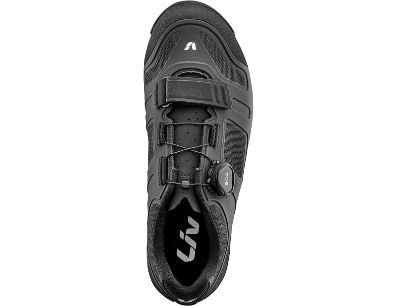 Liv Tesca 2 Women's Gravel Shoes in Matte Black-3