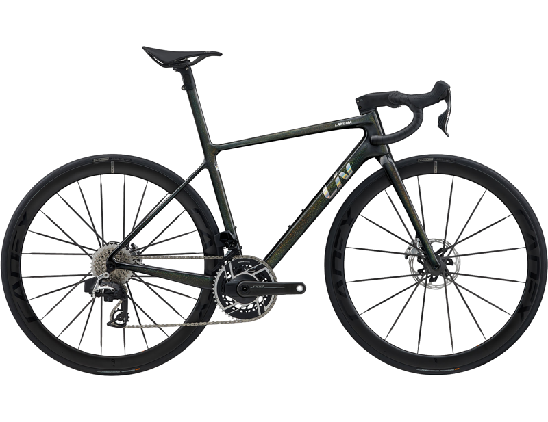Balfes Bikes Liv Langma Advanced SL 0 Women's Road Bike 2026 in Rainbow Black | Free postage over £30, £10 off first order, price match & 0% finance.
