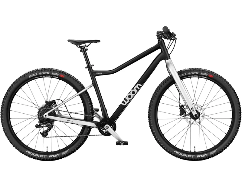 Woom Off 6 26in Kids Mountain Bike 2027 in Black