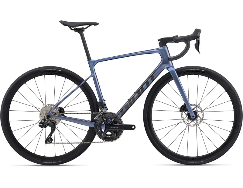Balfes Bikes Giant Defy Advanced 1 Road Bike 2026 in Thundercloud | Free postage over £30, £10 off first order, price match & 0% finance.