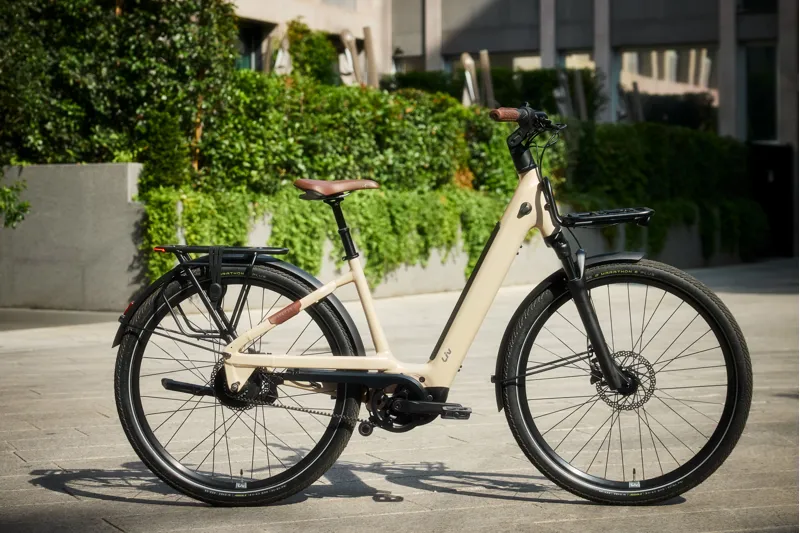 Liv Allure E+ 1 Electric Hybrid Bike 2026 in Sunset Ivory-12