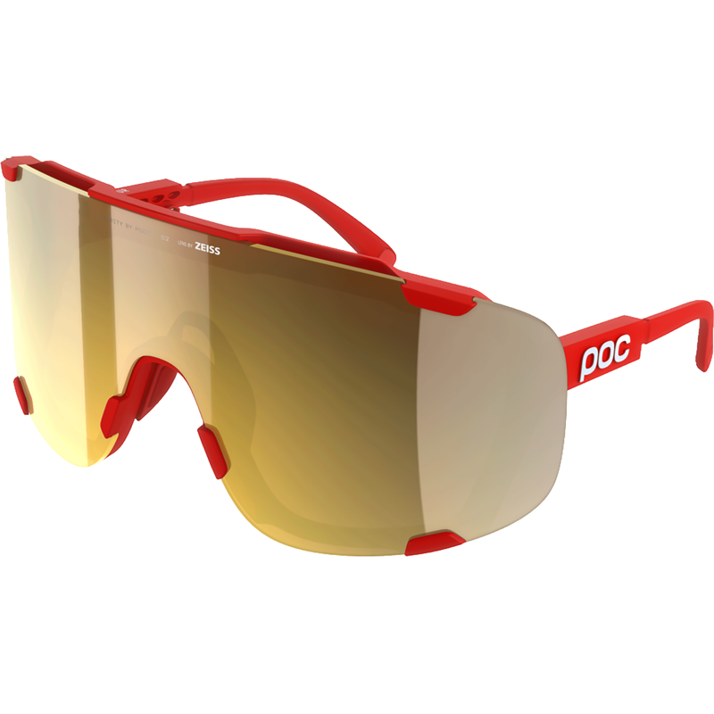 Balfes Bikes POC Devour Mid in Prismane Red/Clarity Road/Partly Sunny Gold | Free postage over £30, £10 off first order, price match & 0% finance.