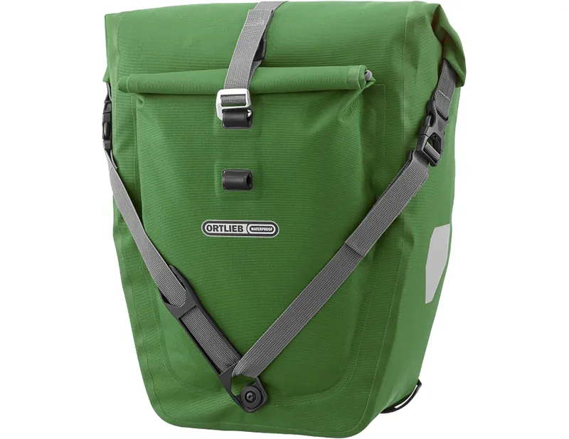 Balfes Bikes Ortlieb Back-Roller Plus QL2.2 20 + 3L in Green | Free postage over £30, £10 off first order, price match & 0% finance.