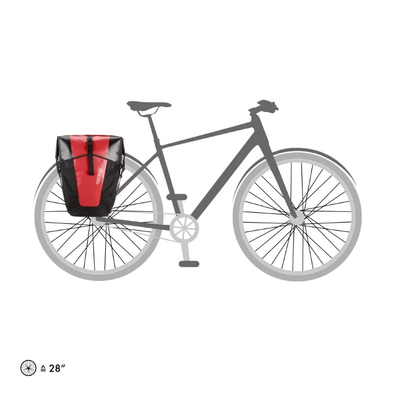 Ortlieb Back-Roller Pro Classic 70L Pair in Red/Black-1