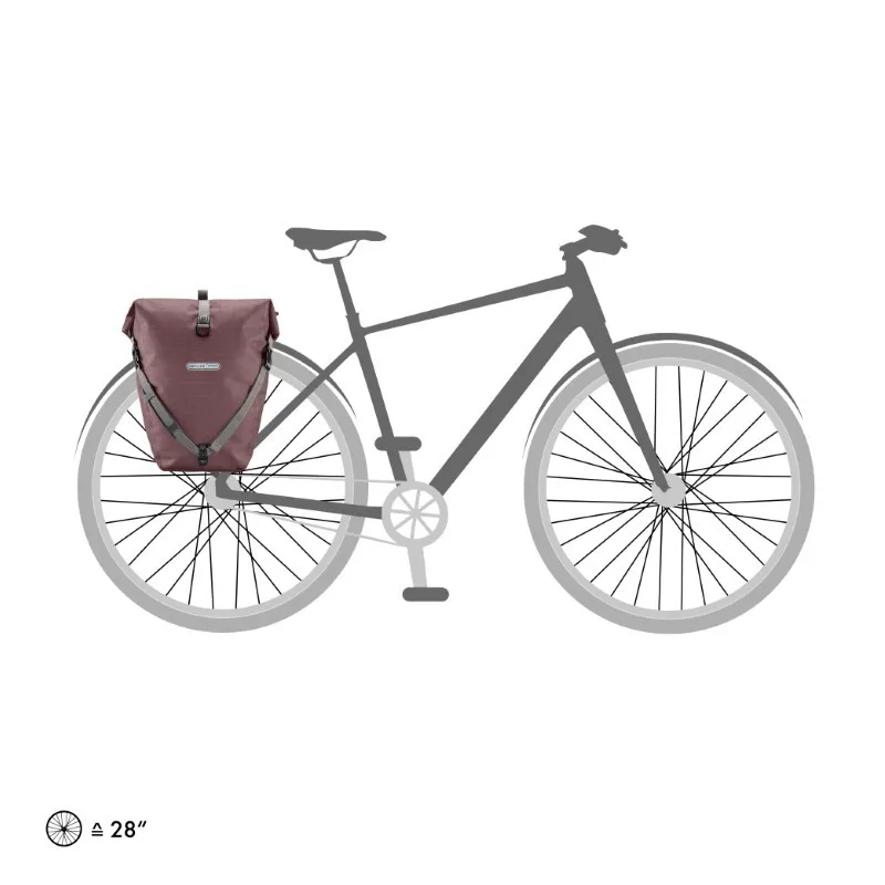 Ortlieb Back-Roller Urban 20L in Ash Rose-1