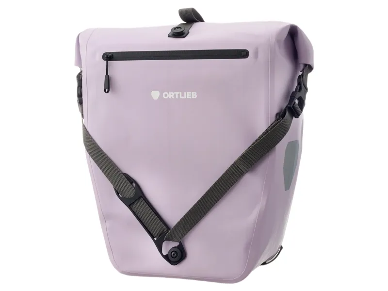 Ortlieb BACK-ROLLER ZP Bicycle Pannier 20L QL2.2 in lavender