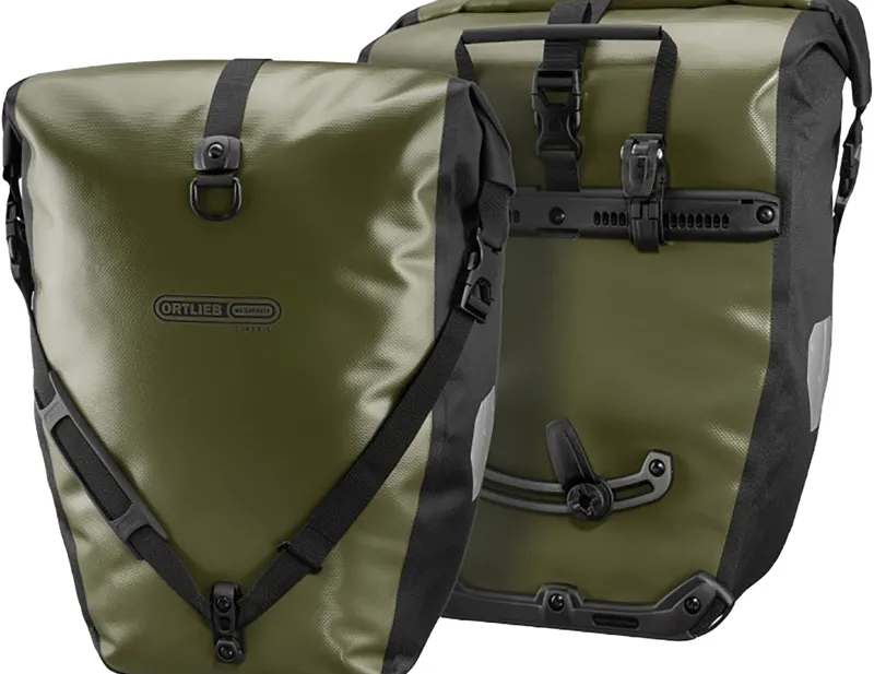 Ortlieb Back Roller Classic Pannier 40L Pair in Olive/Black