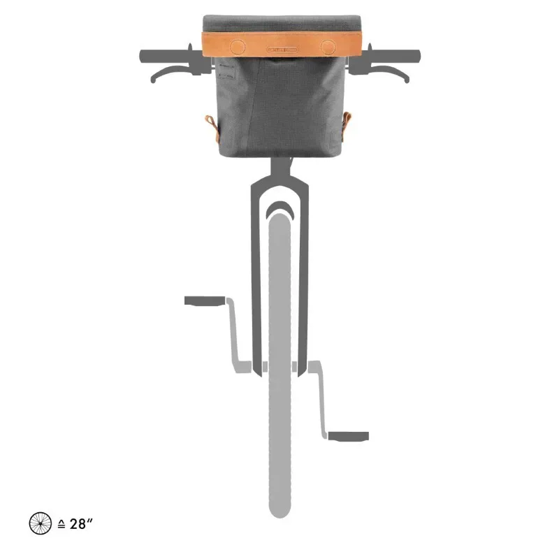 Ortlieb Barista Urban Handlebar Bag in Pepper-1