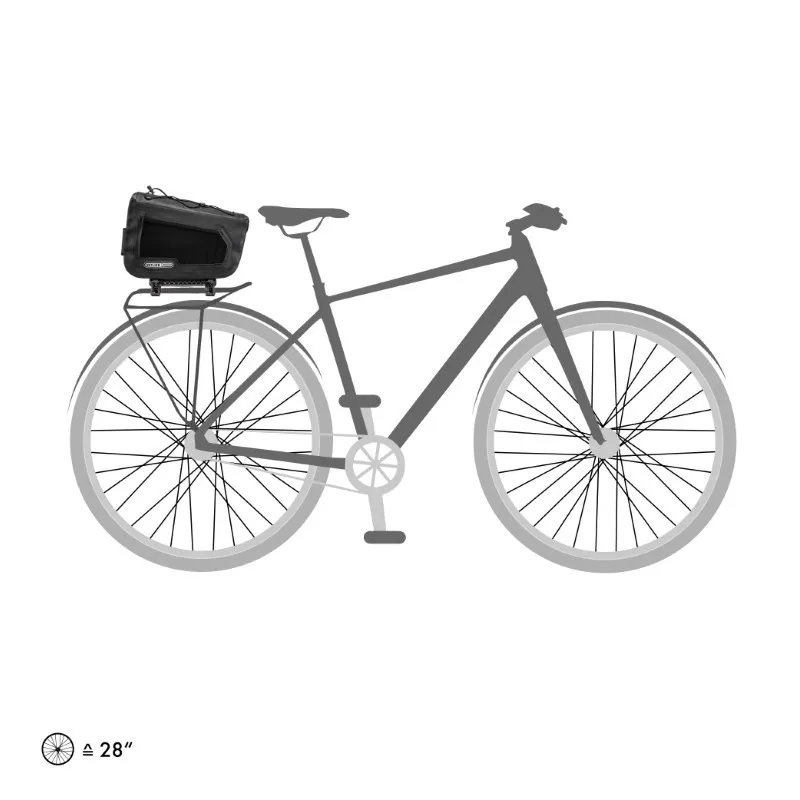 Ortlieb E-Trunk TL 10L in Black-1