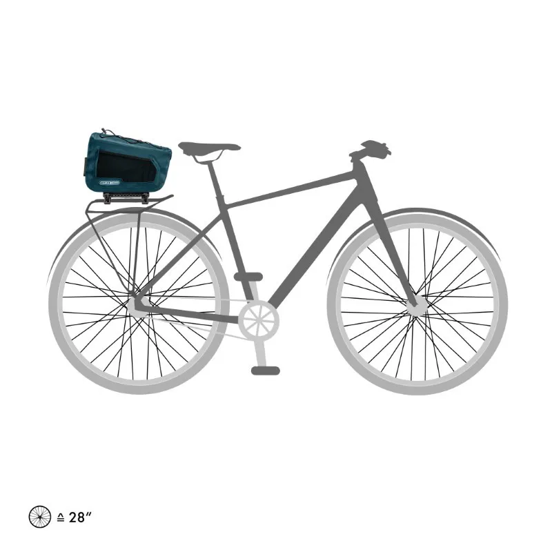 Ortlieb E-Trunk TL 10L in Petrol-1