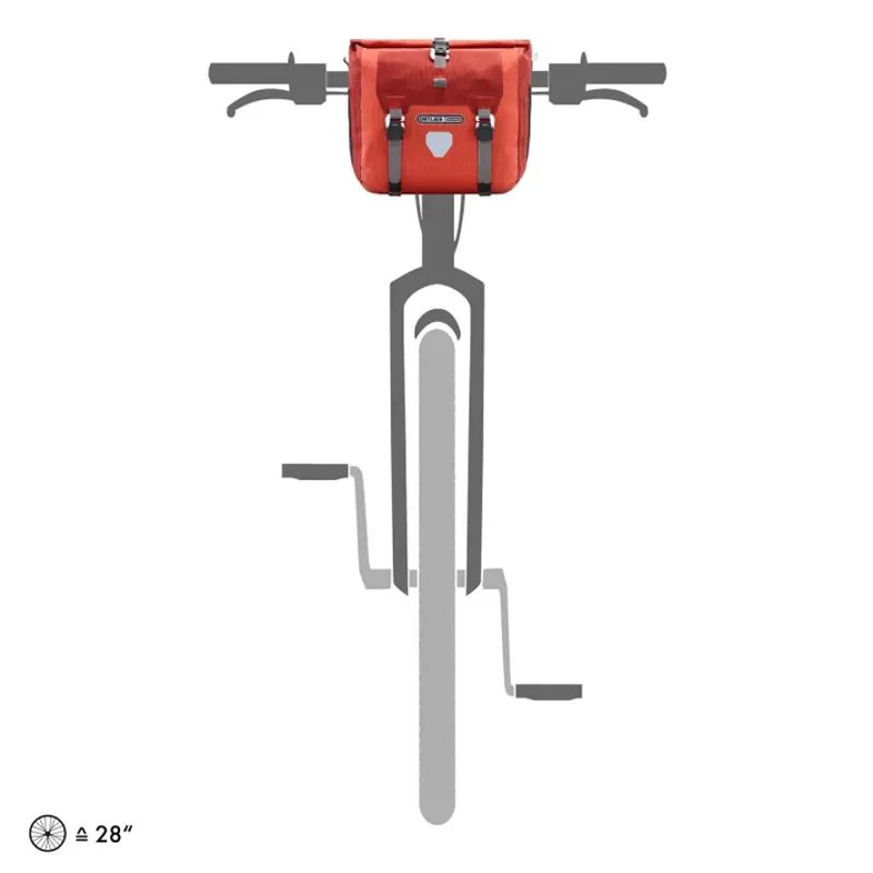 Ortlieb Handlebar-Pack Plus 11L in Dark Chili-7