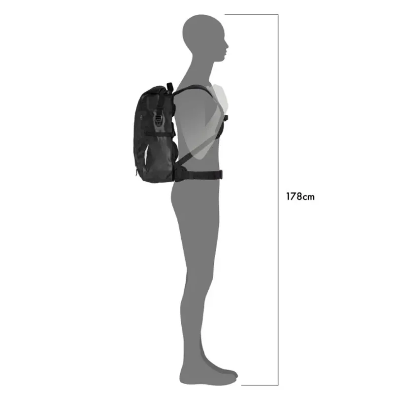Ortlieb Packman Pro Two Backpack with Padded Harness and Waist Strap-7