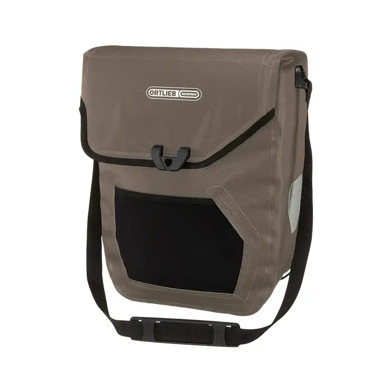 Balfes Bikes Ortlieb Pedal-Mate 16L Pannier Bag in Dark Sand | Free postage over £30, £10 off first order, price match & 0% finance.