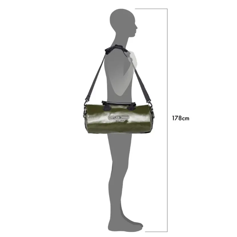 Ortlieb Rack-Pack 24L 100% Waterproof Travel Bag in Olive-1