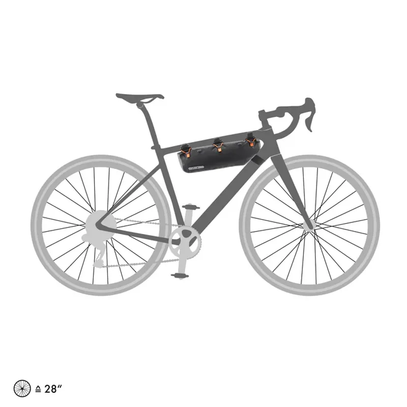 Ortlieb RC Toptube Frame-Pack 3L in Black-5