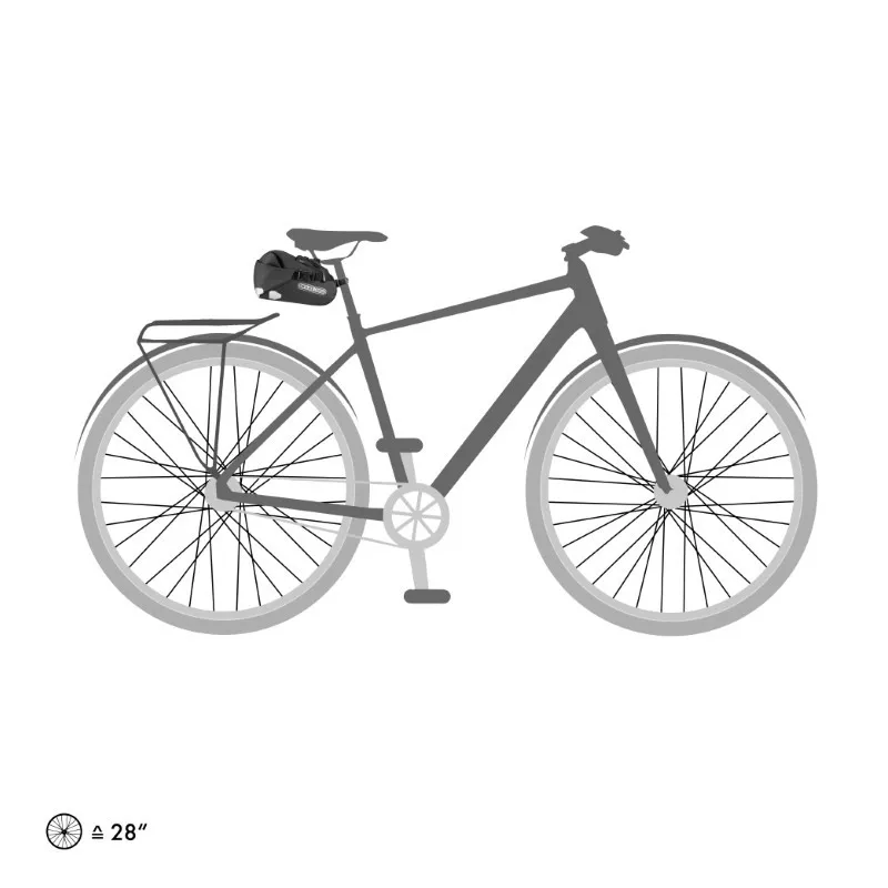 Ortlieb Saddle Bag Two 4.1L in Black-1