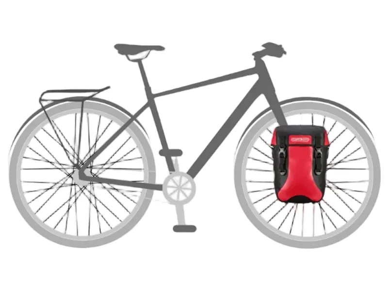 Ortlieb Sport Packer Classic 30L Pannier in Red-5