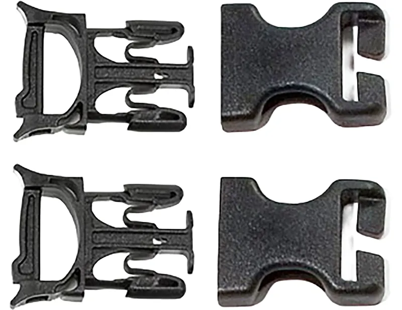 Balfes Bikes Ortlieb Stealth REPAIR BUCKLEs in black | Free postage over £30, £10 off first order, price match & 0% finance.