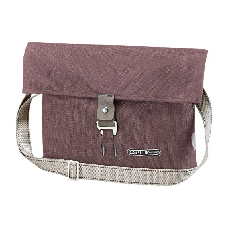 Ortlieb Twin-City Urban 9L Shoulder Bag in Ash Rose