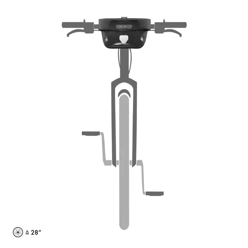 Ortlieb Ultimate Free 5L Handlebar Bag in Black-4