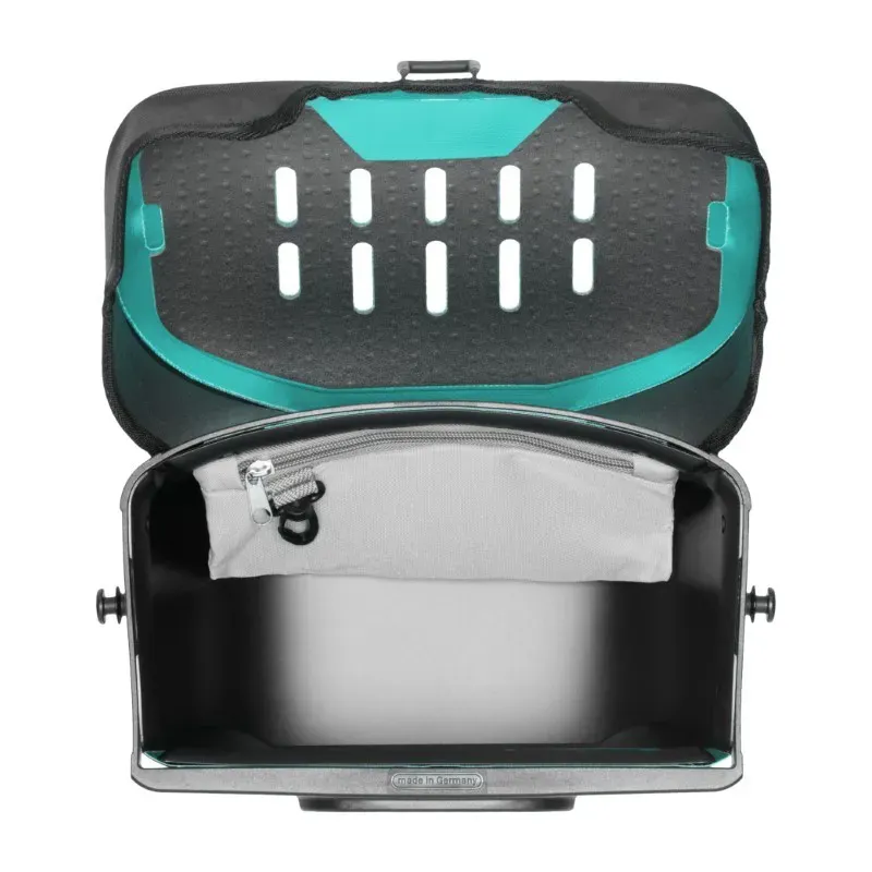 Ortlieb Ultimate Free 5L Handlebar Bag in Lagoon/Black-2