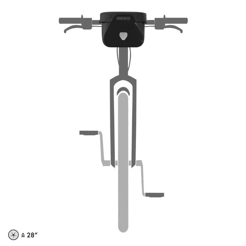 Ortlieb Ultimate Free 6.5L Handlebar Bag in Black-4