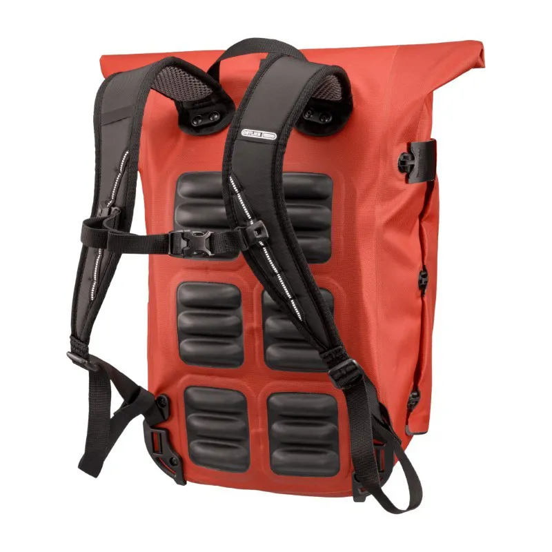 Ortlieb Vario 26L QL3.1 Pannier Backpack in Rooibos-4