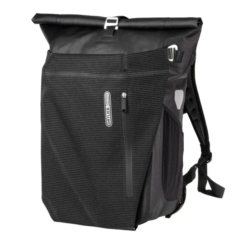 Balfes Bikes Ortlieb Vario High Visibility Hybrid Back Pack and Pannier in Black | Free postage over £30, £10 off first order, price match & 0% finance.