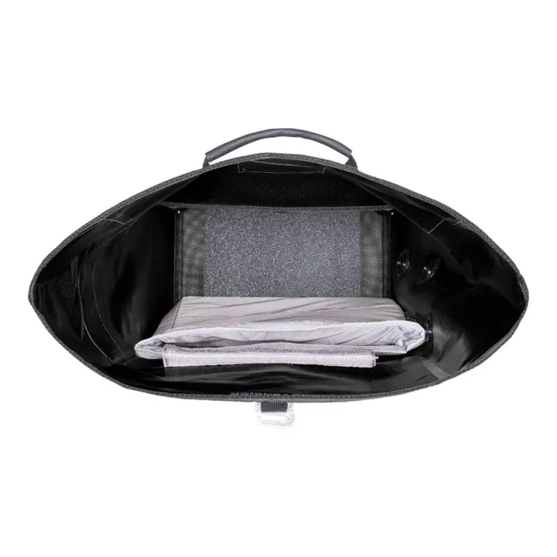 Ortlieb Vario High Visibility Hybrid Back Pack and Pannier in Black-5