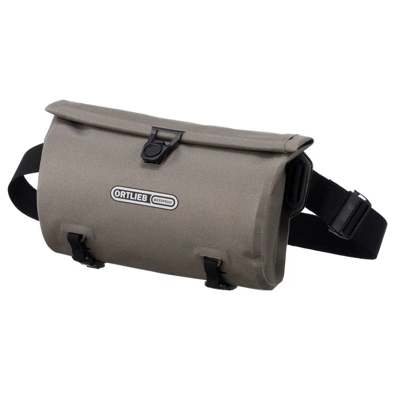 Ortlieb Velo-Sling Handlebar Bag in Dark Sand-1