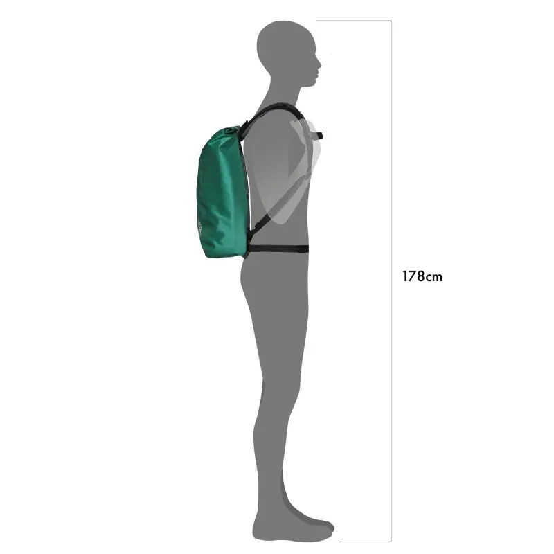 Ortlieb Velocity PS Backpack 17L in Atlantis Green-1