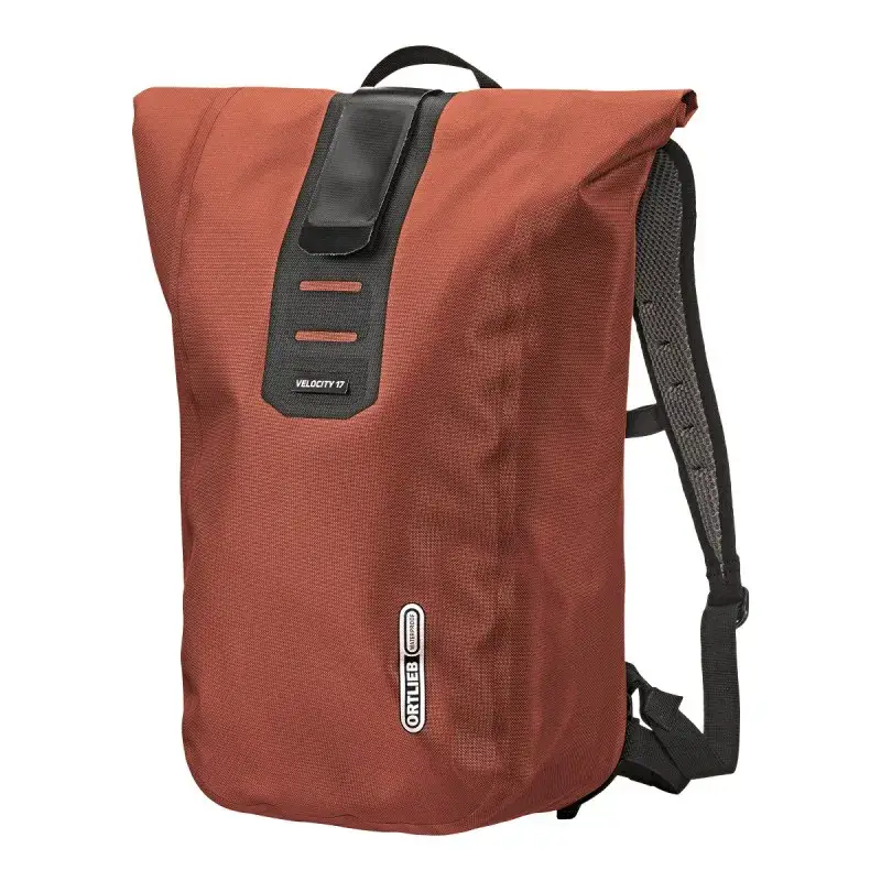 Balfes Bikes Ortlieb Velocity PS Backpack 17L in Rooibos | Free postage over £30, £10 off first order, price match & 0% finance.