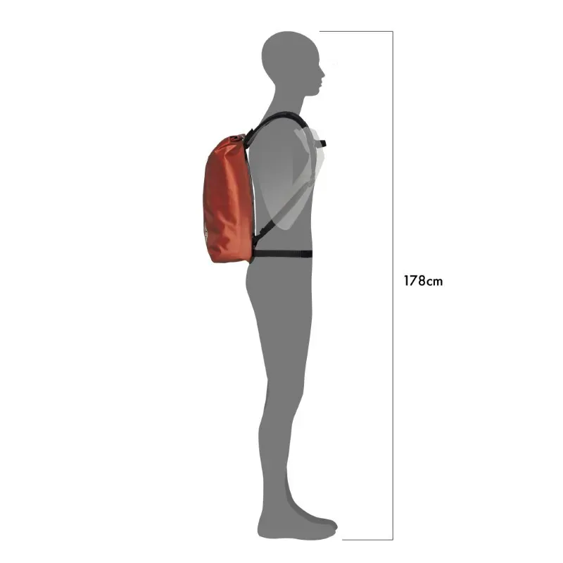 Ortlieb Velocity PS Backpack 17L in Rooibos-1
