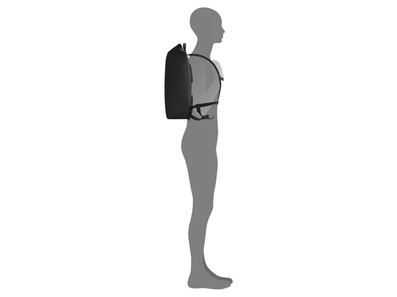 Ortlieb VELOCITY TS 23L Laptop Backpack in Black-8