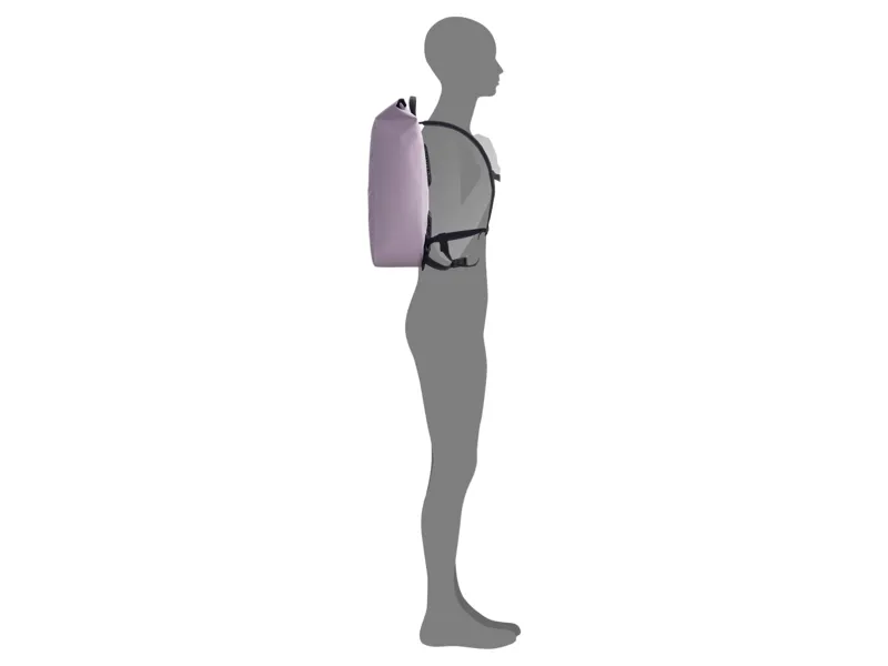 Ortlieb VELOCITY TS 23L Laptop Backpack in Lavender-8