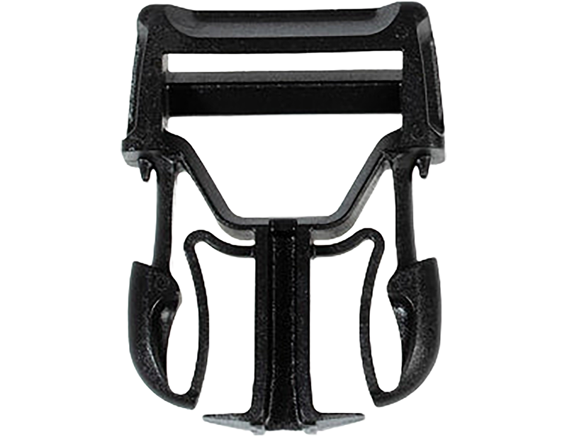 Ortlieb X-Stealth Side Release Buckle in Black