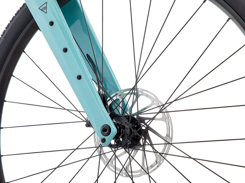 Kona Ouroboros CR/DL Carbon Gravel Bike 2026 in Gloss Harbor Grey with Plum and Bloodstone Decals-3