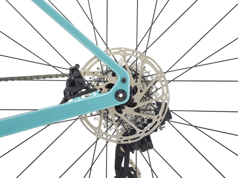 Kona Ouroboros CR/DL Carbon Gravel Bike 2026 in Gloss Harbor Grey with Plum and Bloodstone Decals-4