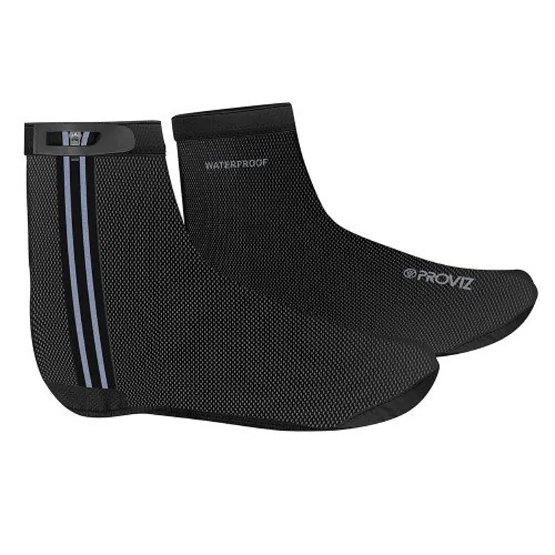 Proviz REFLECT360 Waterproof Overshoes in Black/Reflective