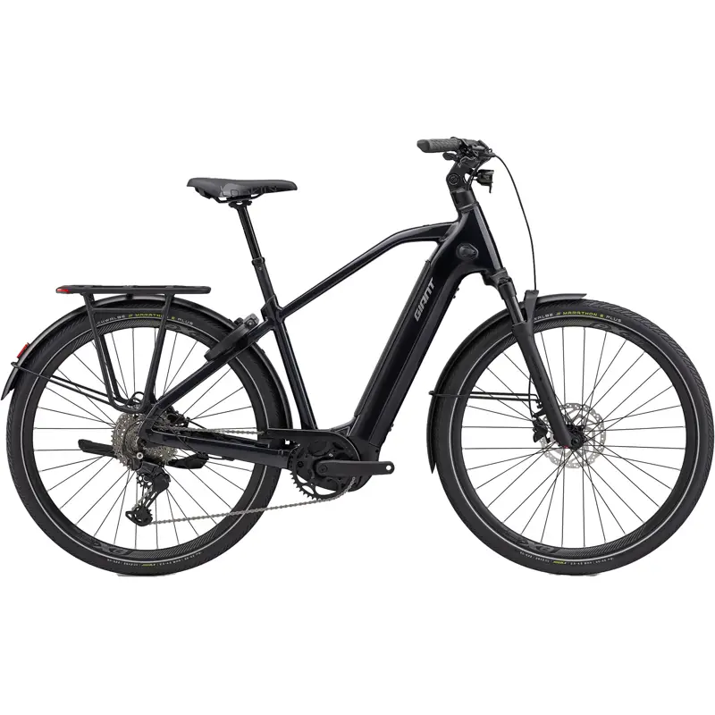 Balfes Bikes Giant AnyTour E+ 4 DD 625Wh Electric Hybrid Bike 2027 in Cold Night | Free postage over £30, £10 off first order, price match & 0% finance.