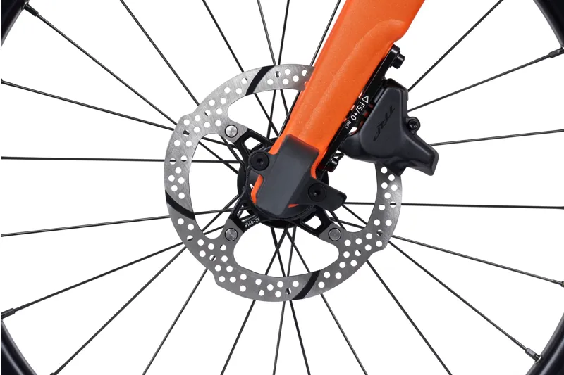 Brompton G Line with Roller Frame 8 Speed Folding Bike 2025 in Adventure Orange-8