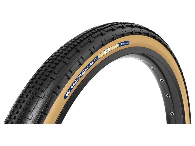 Panaracer Gravelking SK Plus TLR 26x2.10in Gravel Tyre in Black/Brown