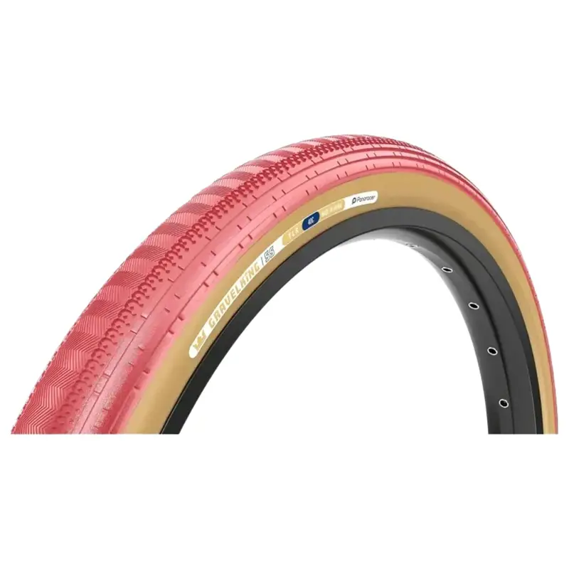 Balfes Bikes Panaracer GravelKing SS Colour Edition 2026 TLR Gravel Tyre in Sakura/Brown | Free postage over £30, £10 off first order, price match & 0% finance.