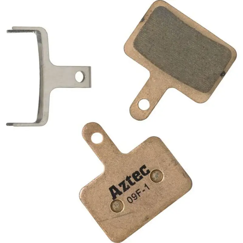 Balfes Bikes Aztec Shimano Deore Sintered Disc Brake Pads in Gold | Free postage over £30, £10 off first order, price match & 0% finance.