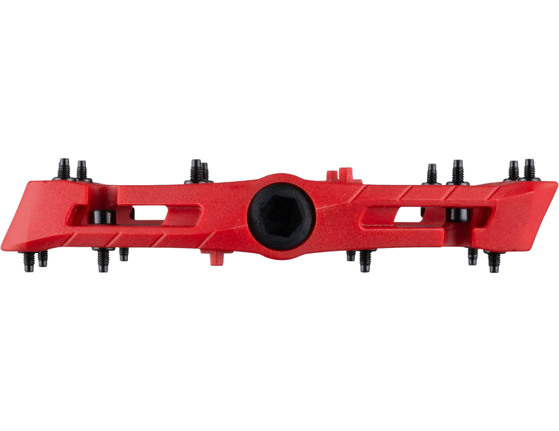 Race Face Chester Pedals in Red-2